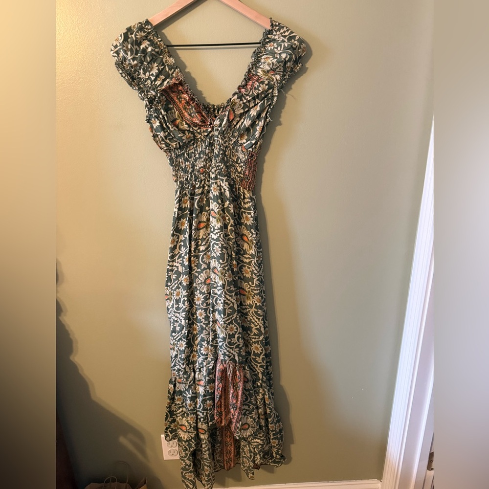 Floral Print Maxi Dress